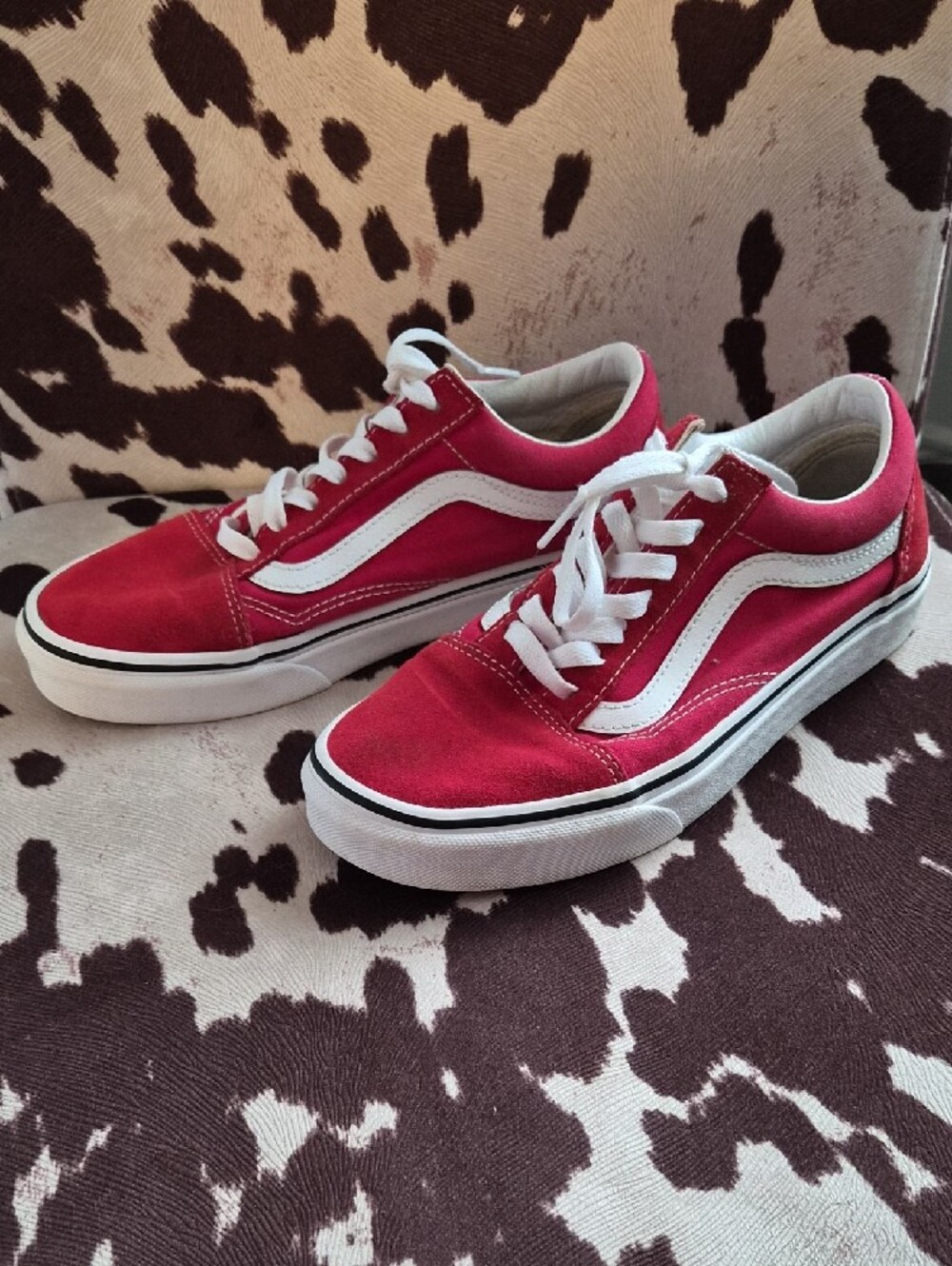 💋 Red Vans 💋 - Picture 2 of 5